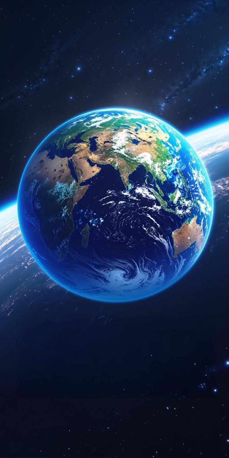 Astronaut Nebula Reflection Wallpaper – Dreamy Space Surreal Art