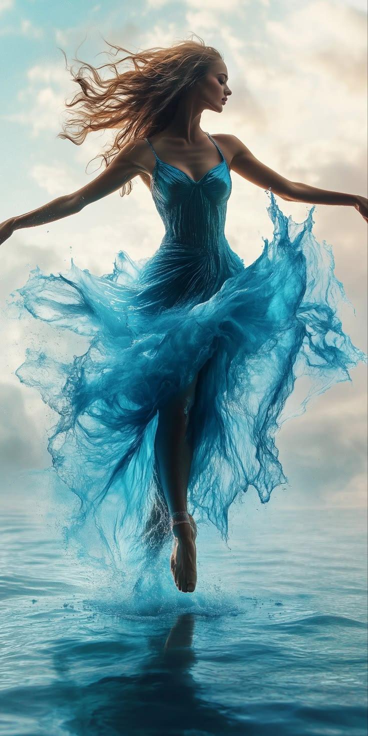 Ethereal Blue Motion Wallpaper