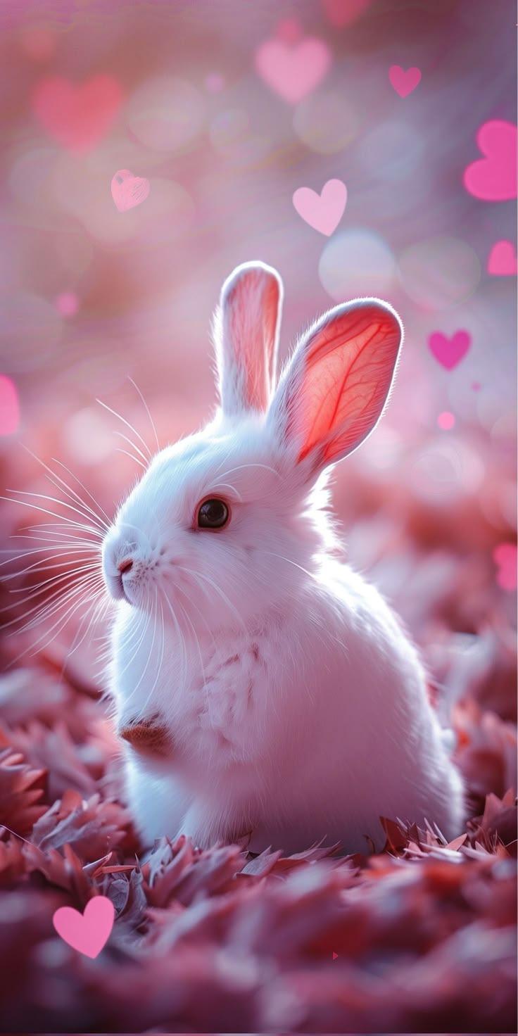 Sweet Bunny Dream Wallpaper