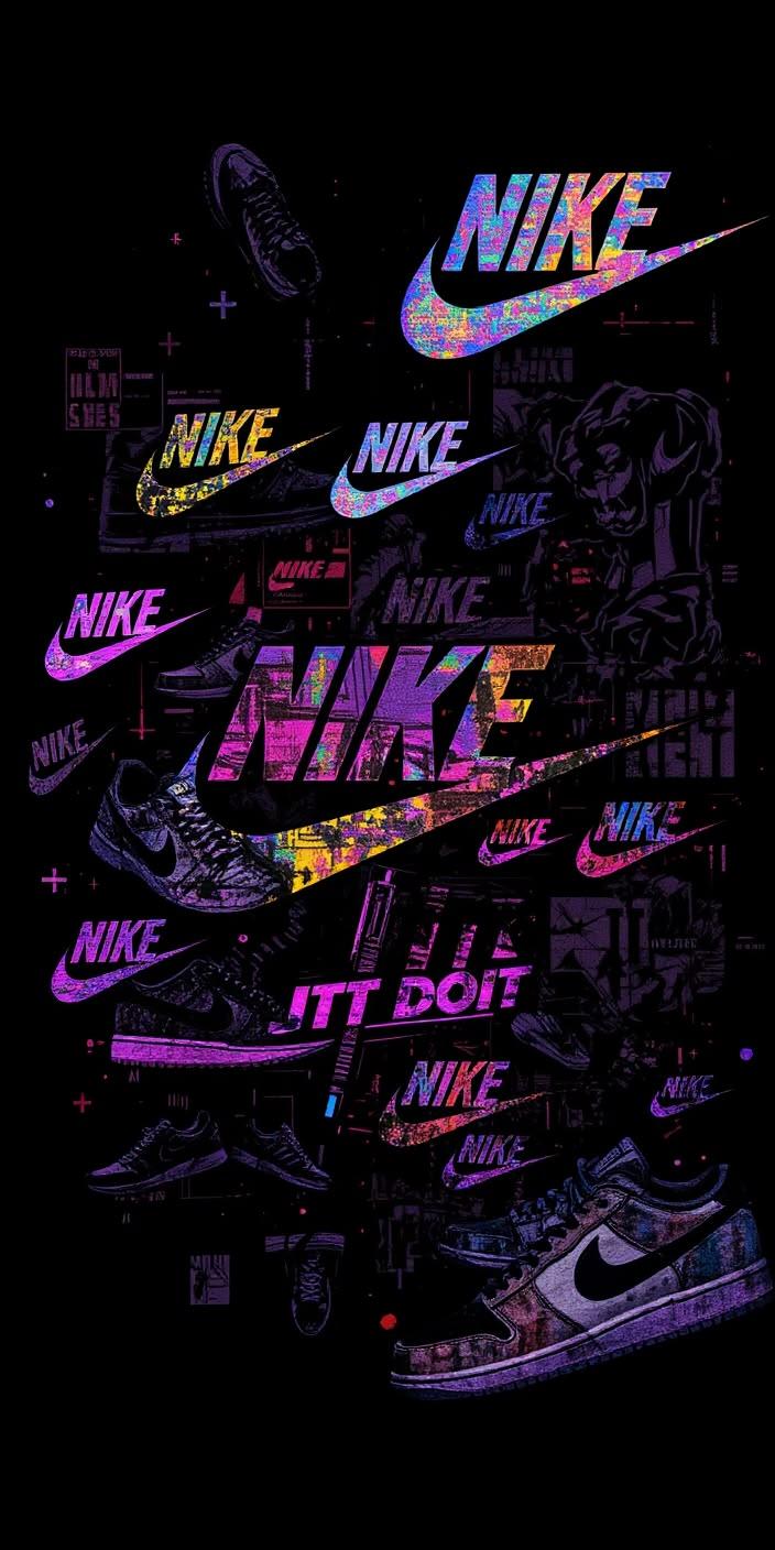 Nike Street Hype Collage Wallpaper