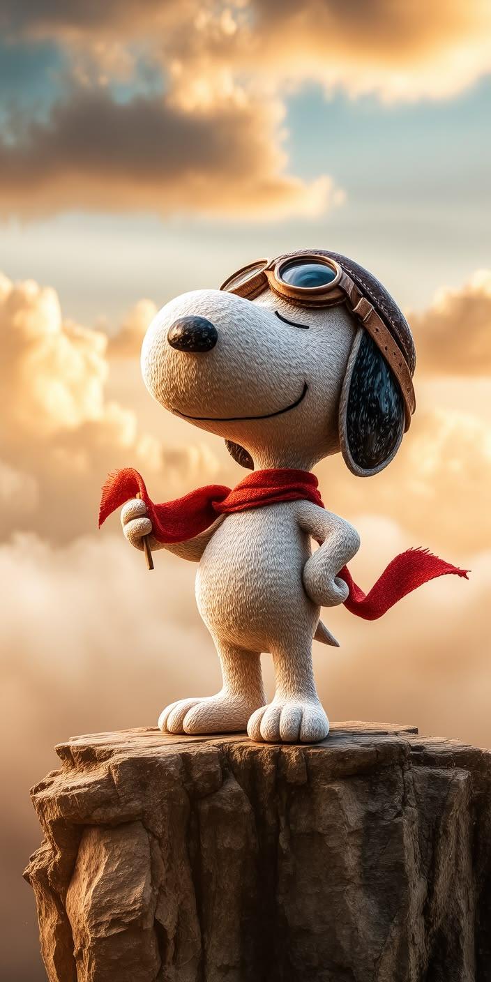 Sky Dreamer Snoopy Wallpaper