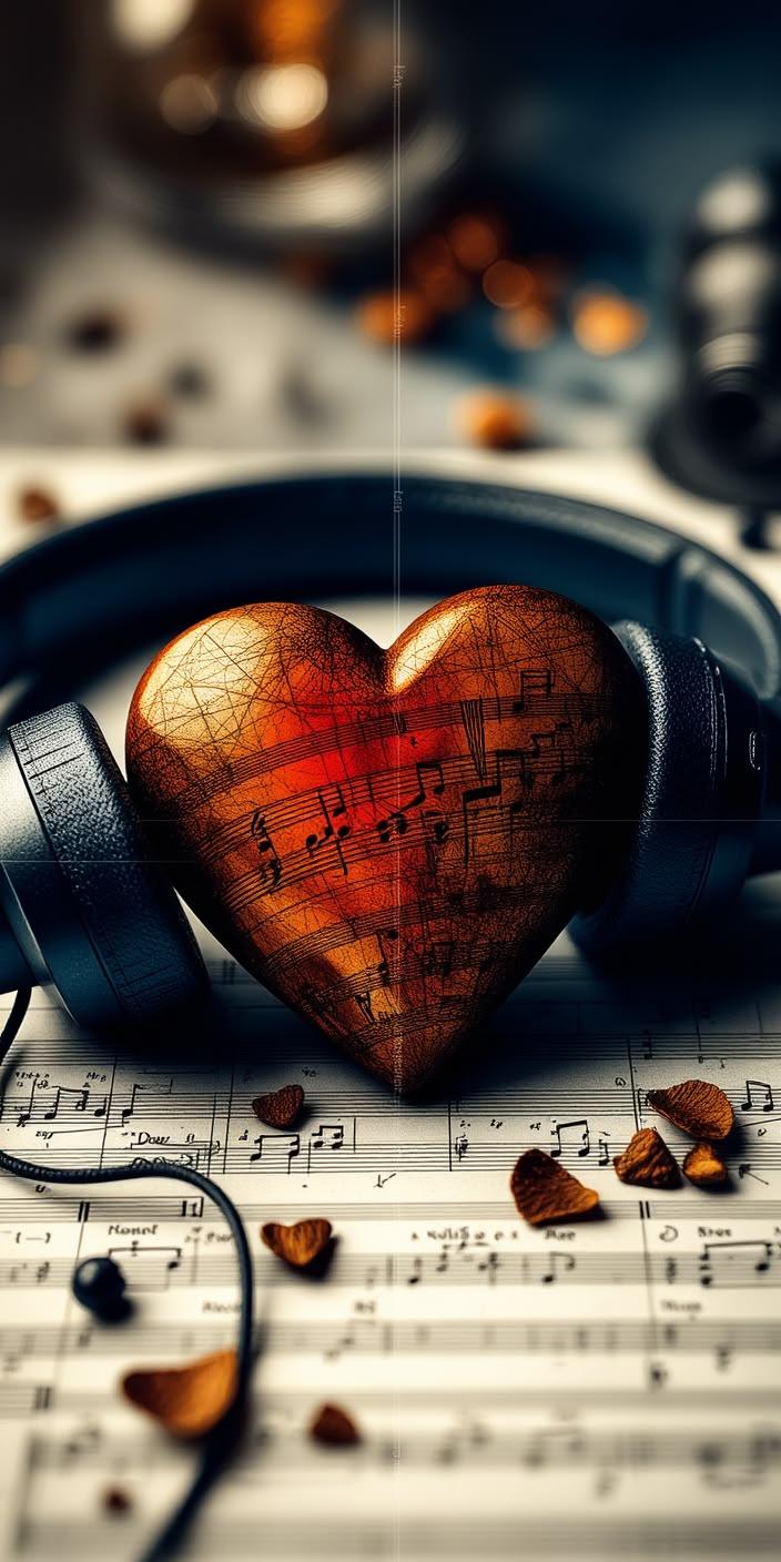 Love Music Heart Wallpaper