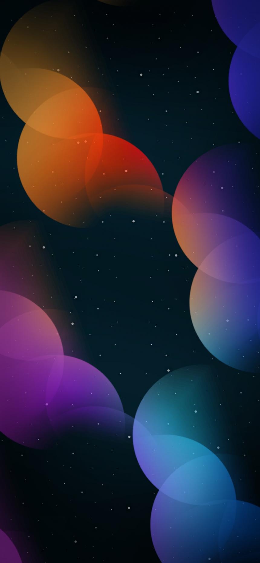 Colorful Gradient Bokeh Wallpaper