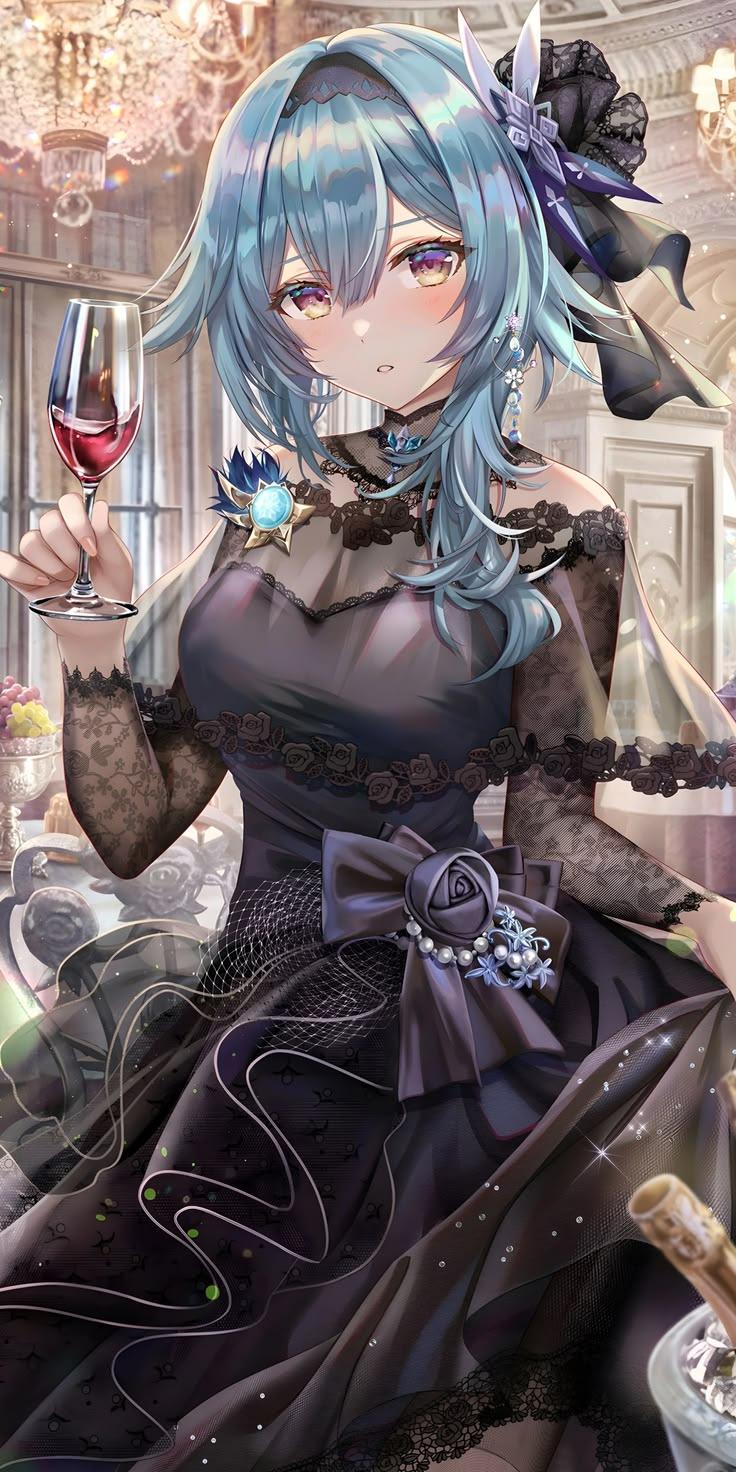 Elegant Anime Girl Wallpaper