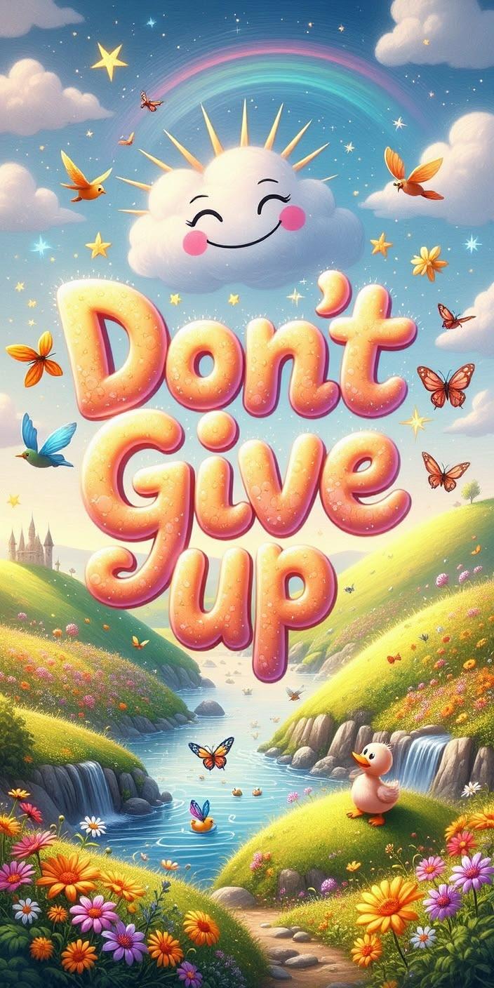 Don’t Give Up Wallpaper