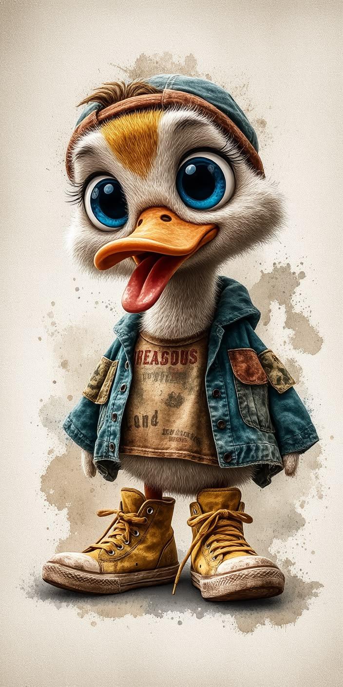 Cool Duck Street Style Wallpaper