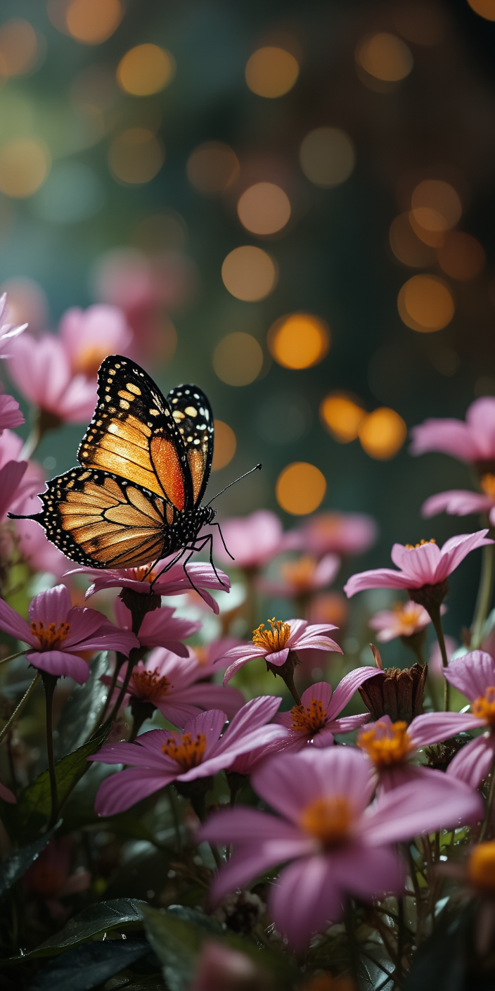 Butterfly Flower Wallpaper