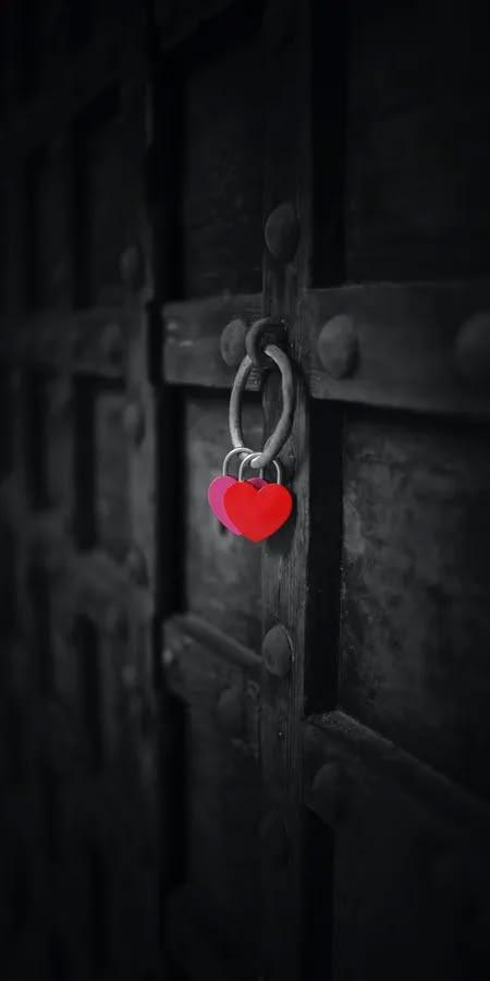 Rustic Heart Love Wallpaper