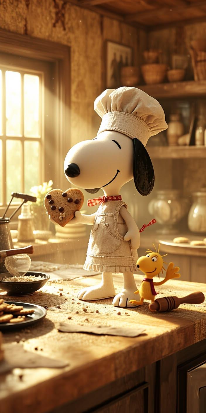Baker Snoopy Wallpaper
