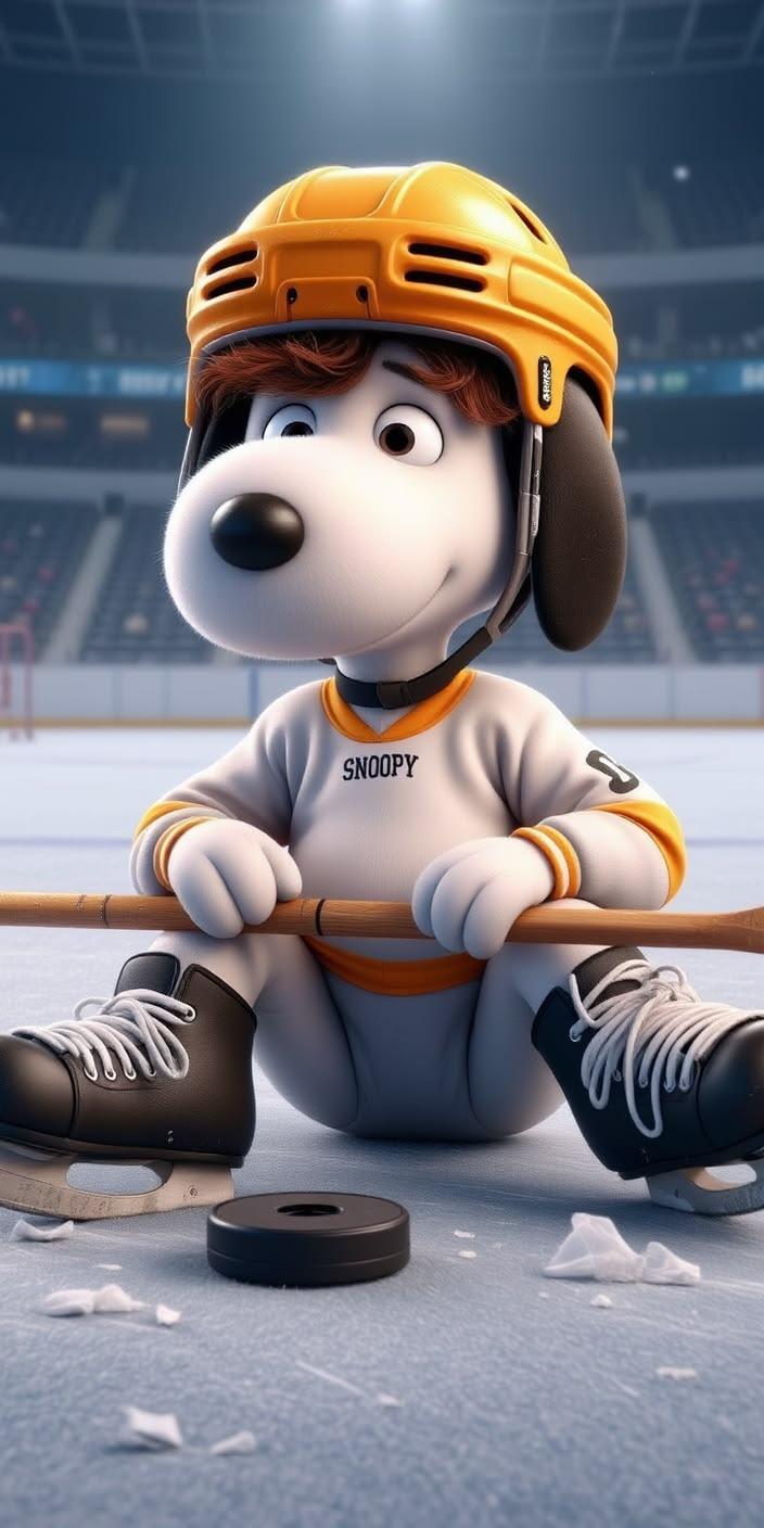 Hockey Snoopy Wallpaper