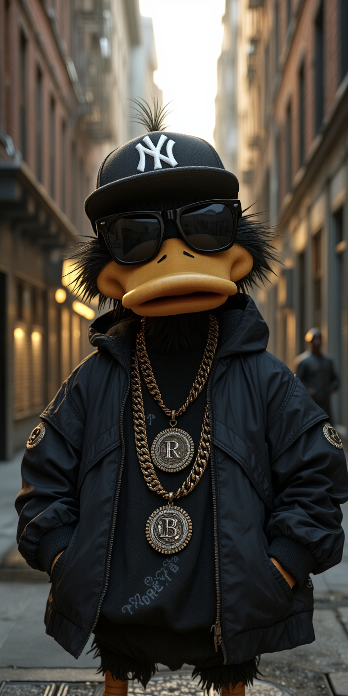 Street Style Duck Wallpaper