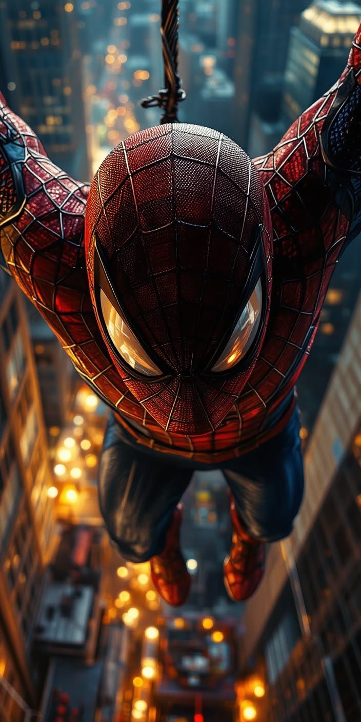 Spider-Man City Swing Wallpaper