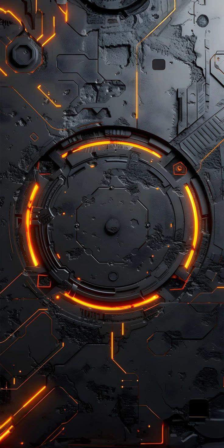 Cybernetic Core Wallpaper