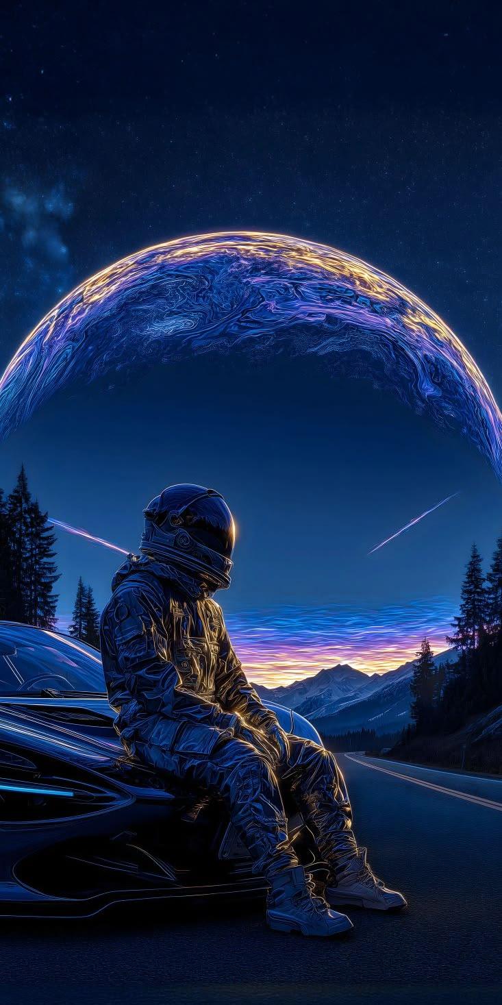 Celestial Roadtrip Wallpaper