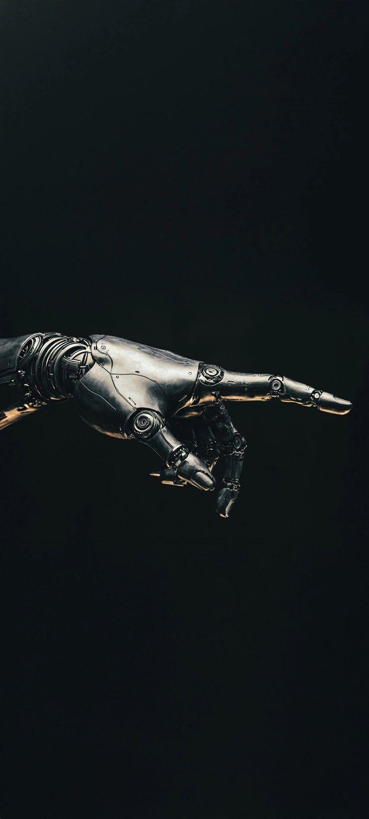 Cybernetic Touch Wallpaper