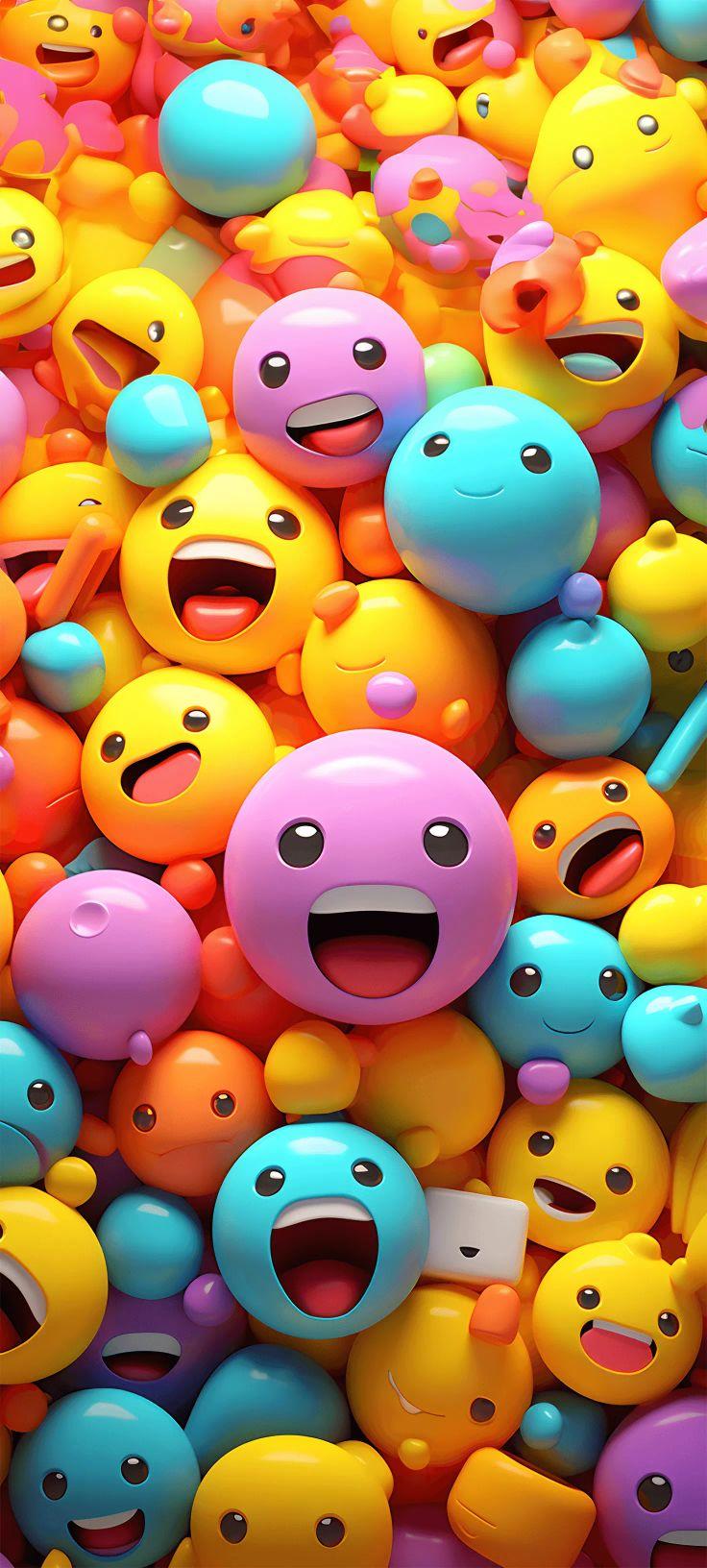 Emoji Overload Wallpaper