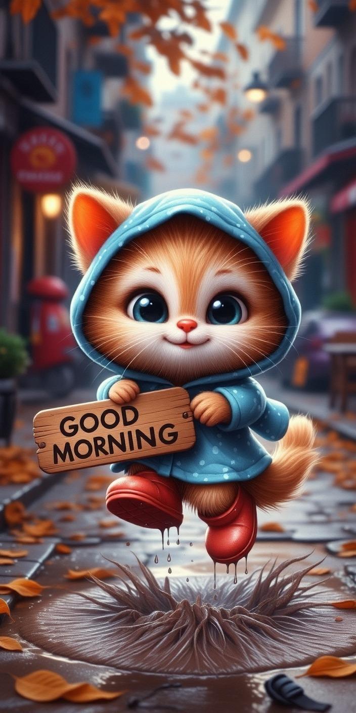 Cozy Rainy Morning Wallpaper