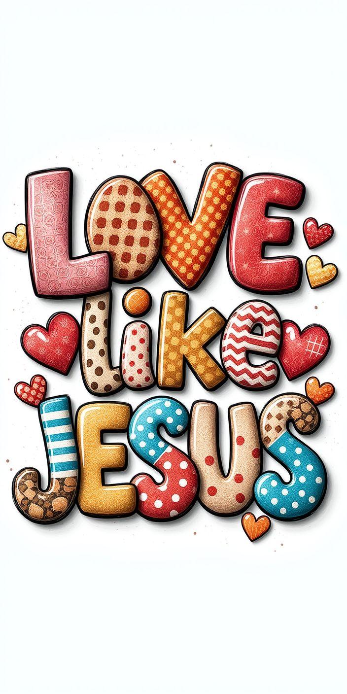 Love Like Jesus Wallpaper
