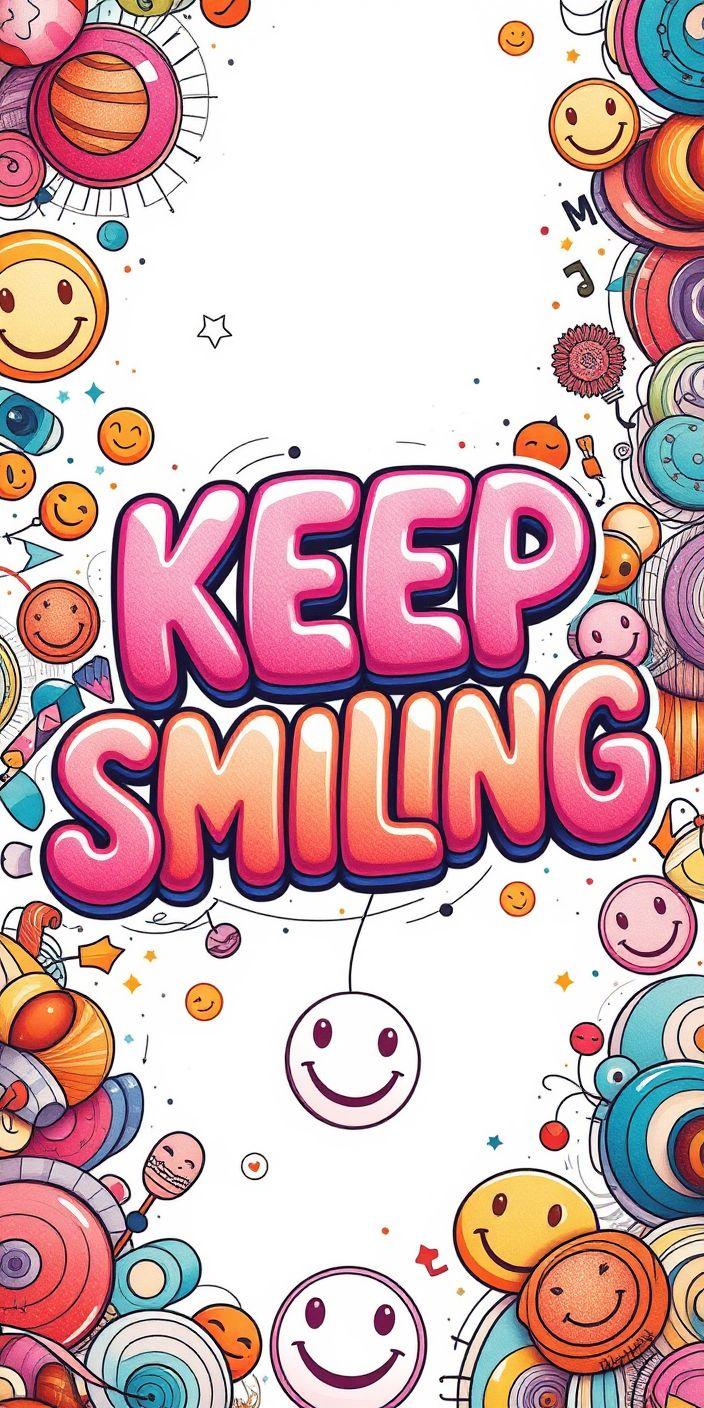 Keep Smiling Wallpaper