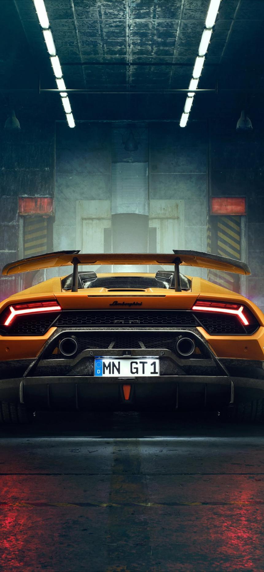 Lamborghini Huracán GT Racing Wallpaper 4K