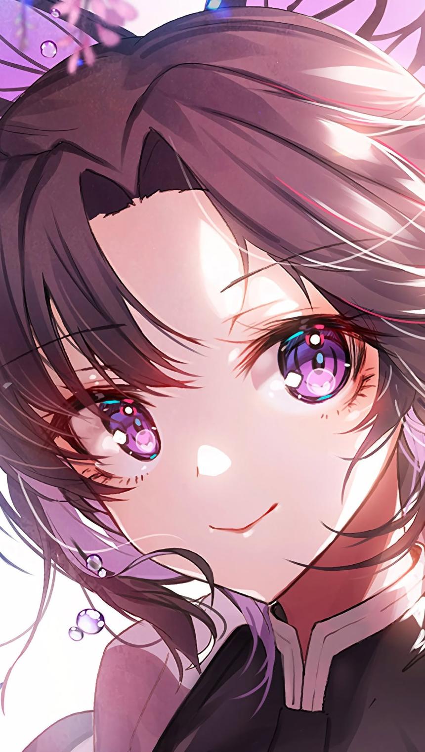 Cute Anime Girl Portrait Wallpaper