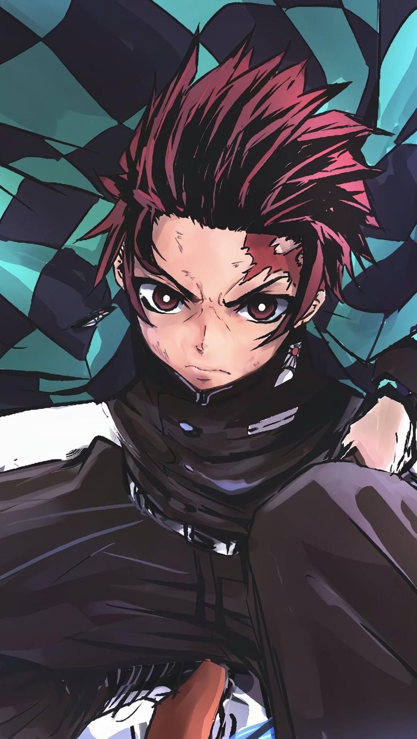 Determined Anime Warrior Wallpaper