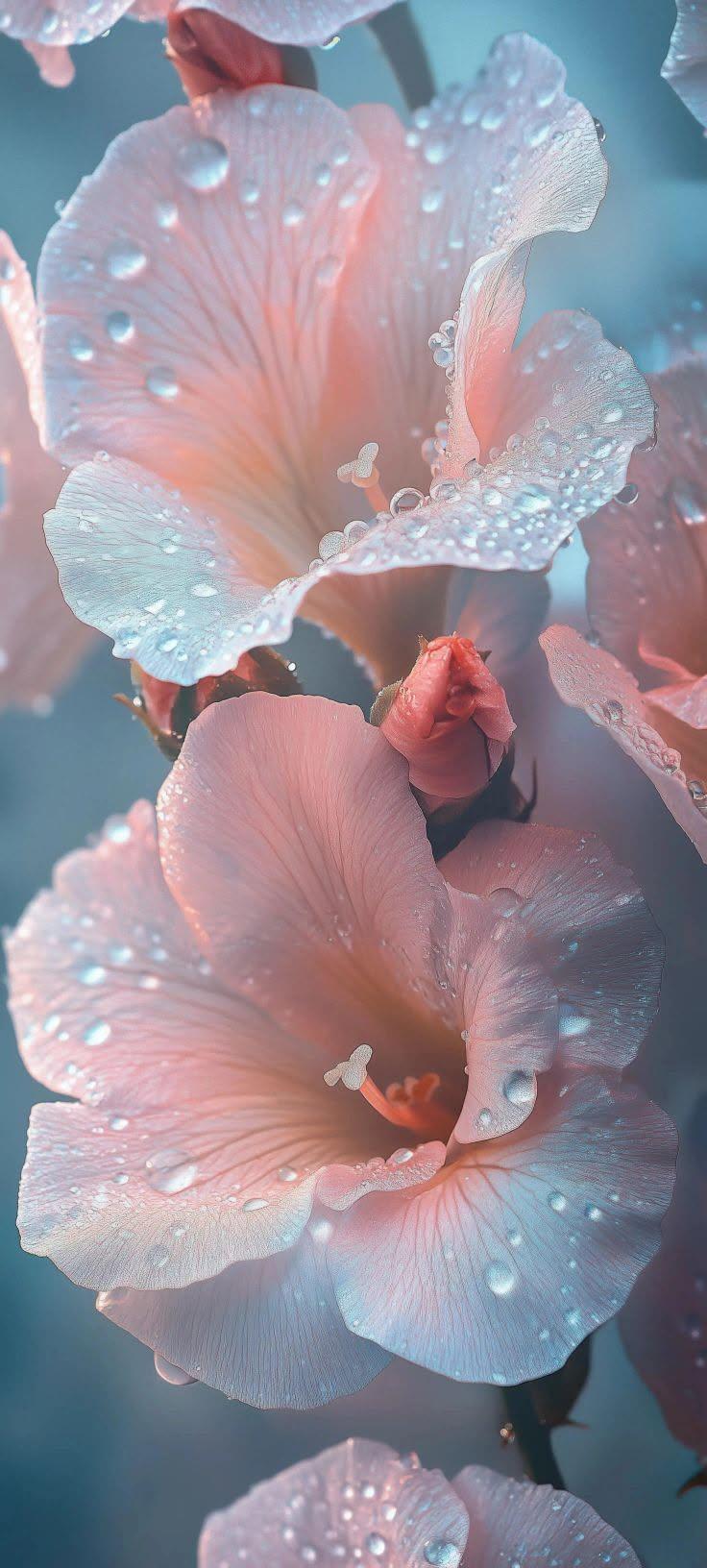 Pastel Pink Gladiolus Wallpaper
