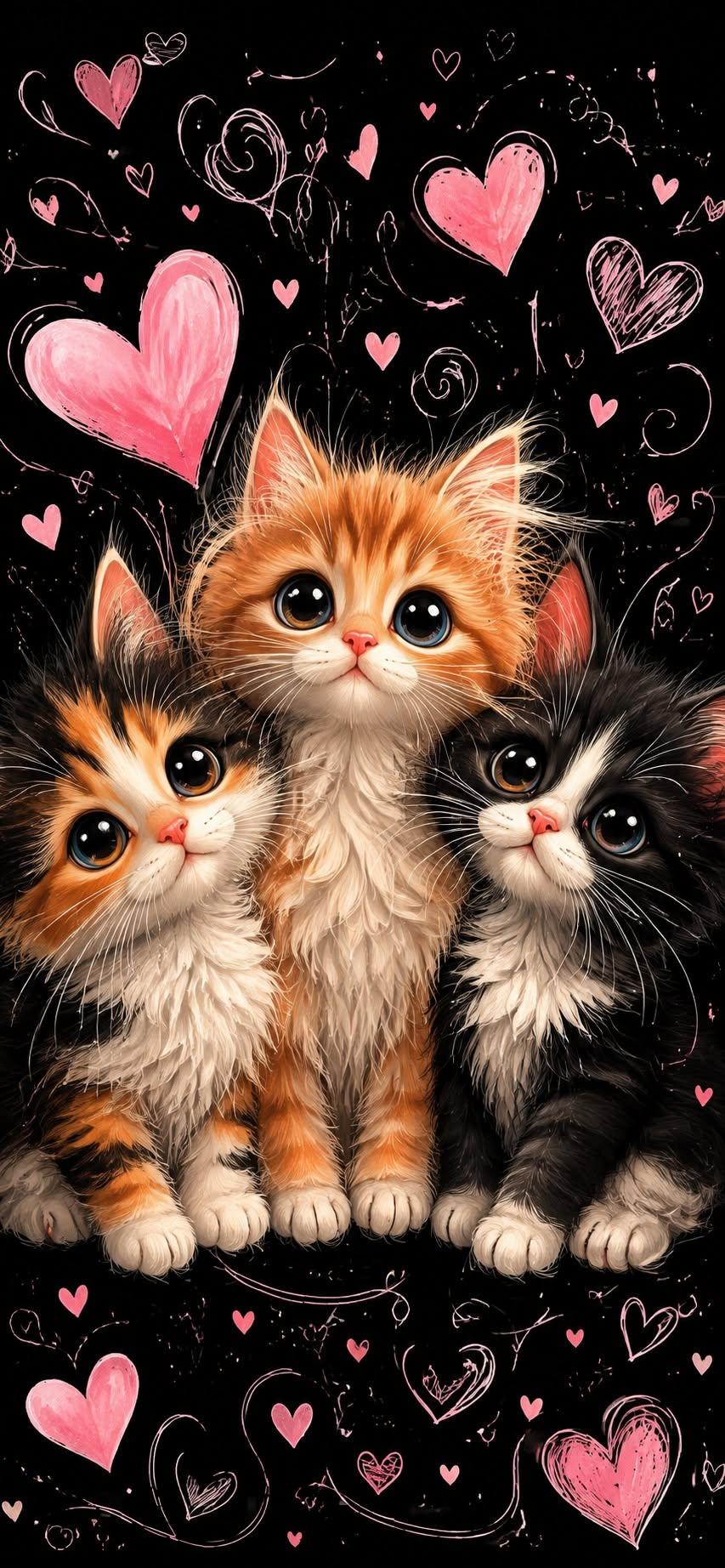 Cute Kittens Wallpaper