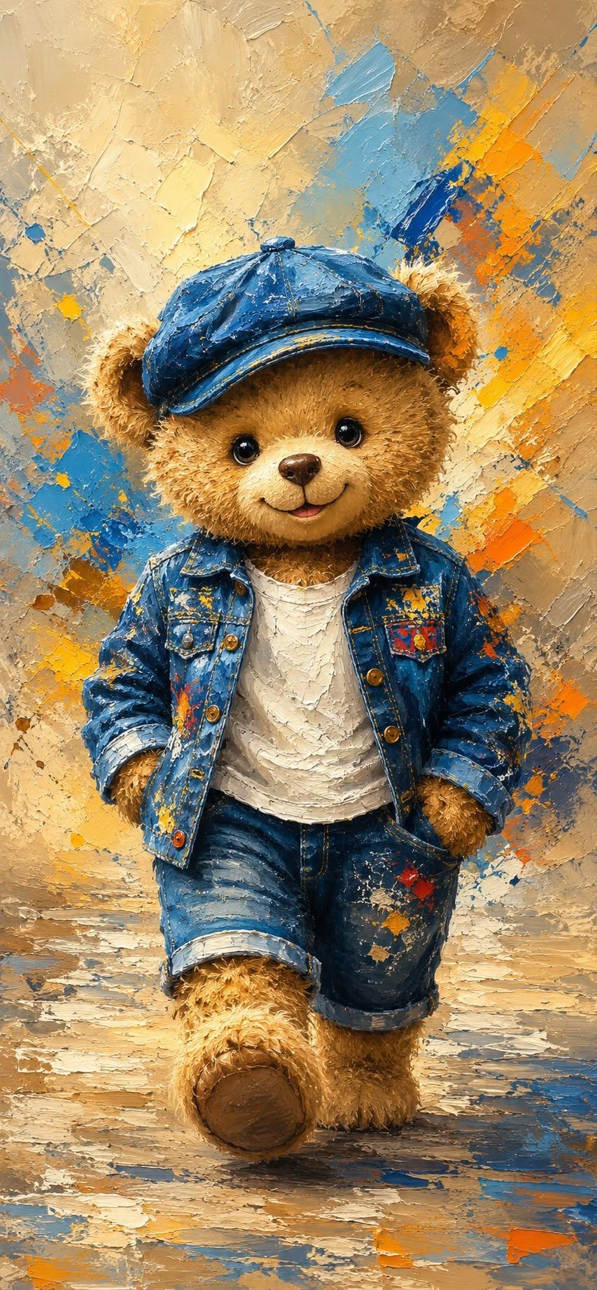 Cute Teddy Bear Wallpaper