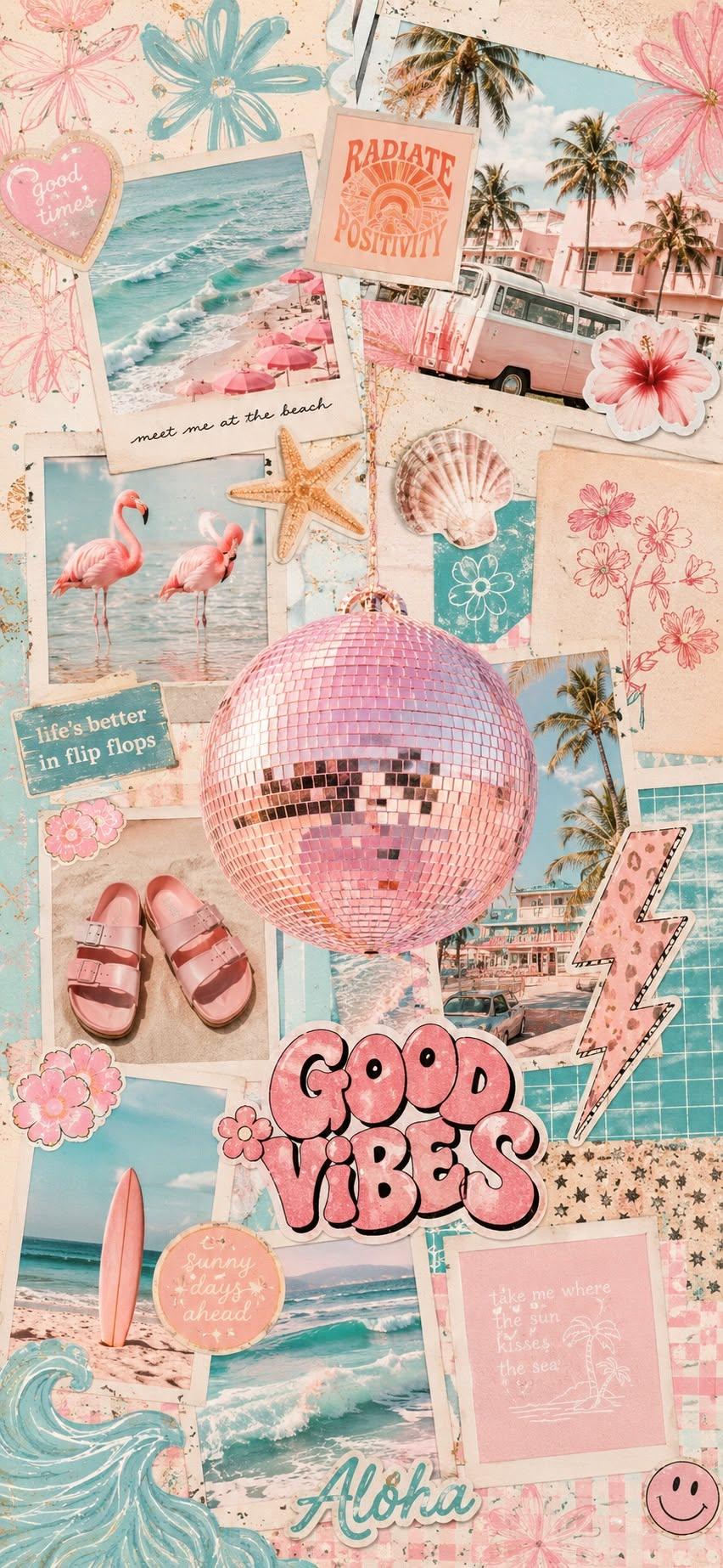 Good Vibes Summer Wallpaper