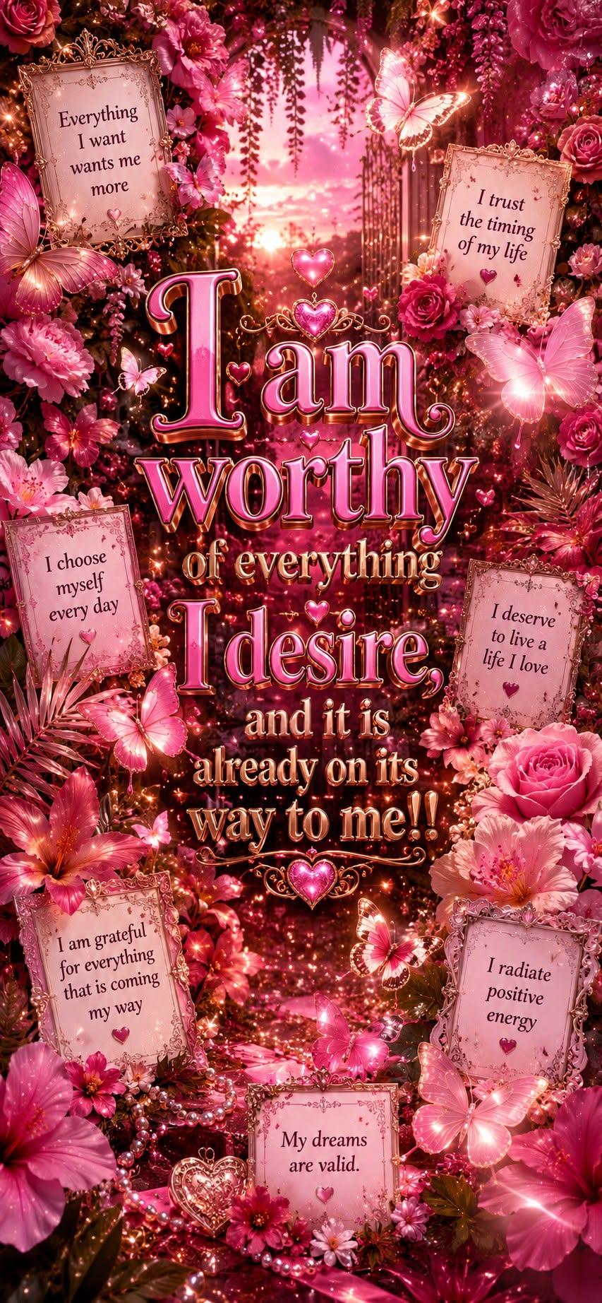 I Am Worthy Manifestation