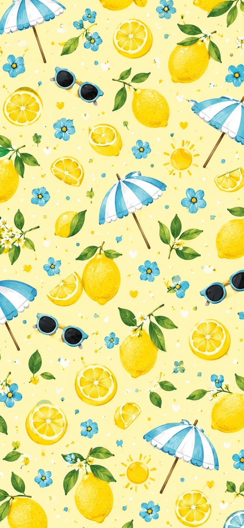Fresh Lemon Grove Pattern