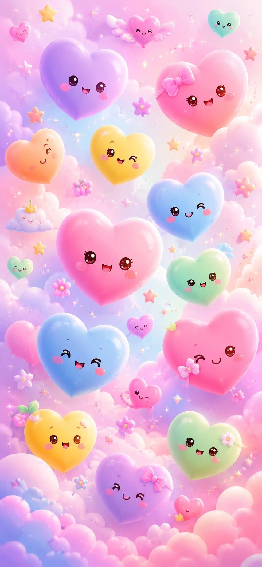 Kawaii Heart Wallpaper