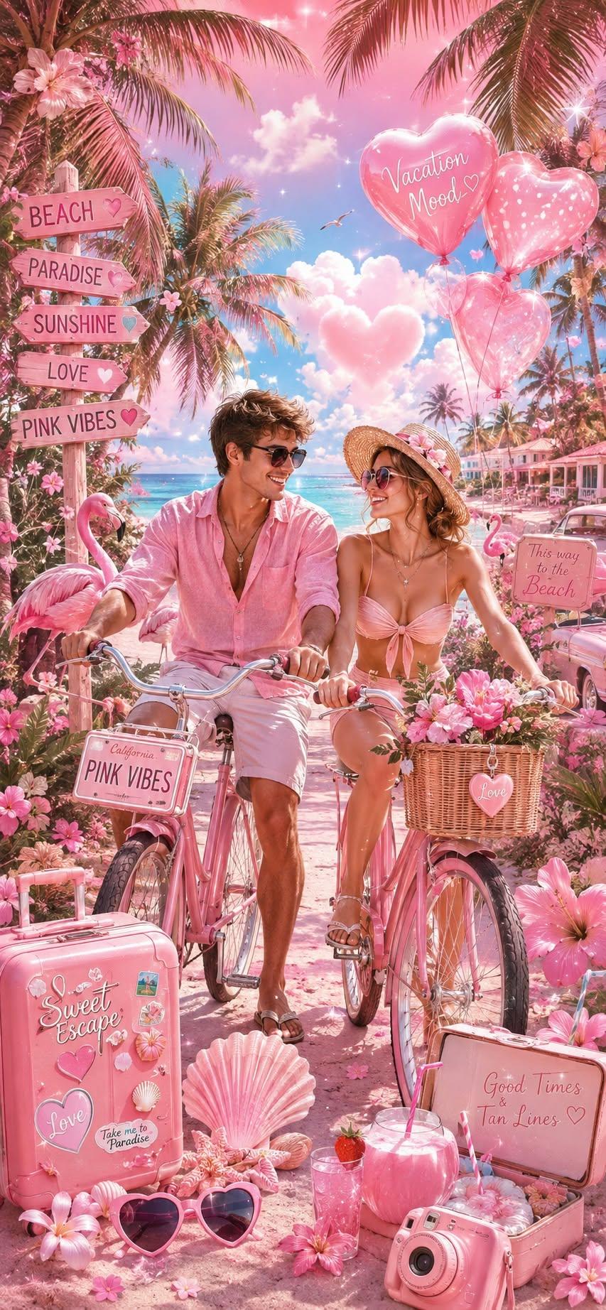 Pink Vibes Wallpaper