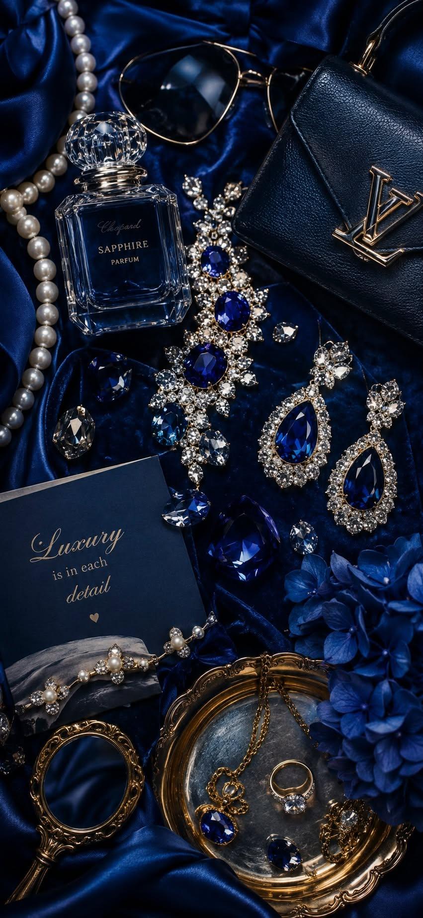 Sapphire Luxury Wallpaper