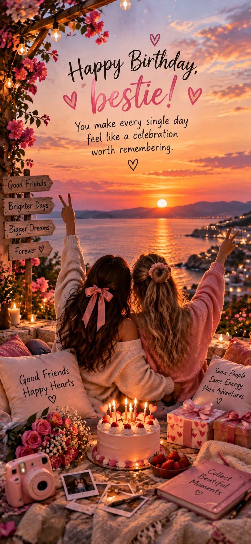 A Sweet Birthday Wish for My Bestie