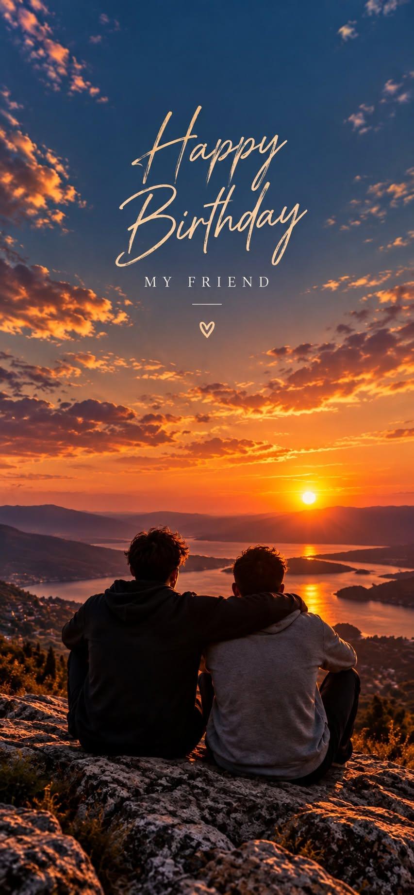 Brother by Heart Birthday Wallpaper