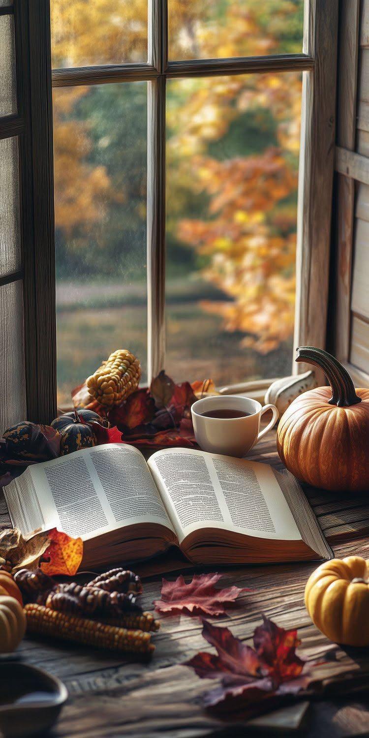Pumpkin Season Reading Nook