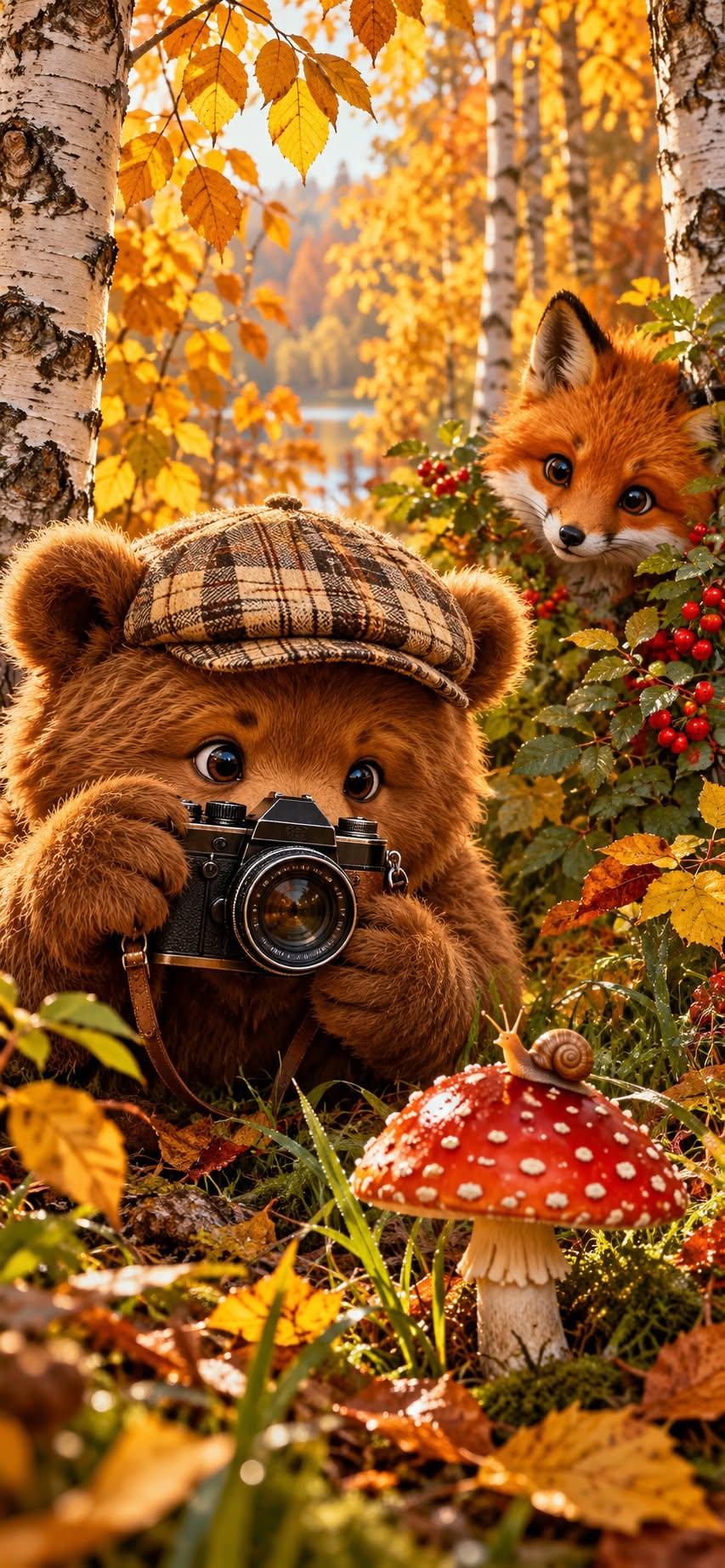 Enchanted Forest Autumn Wallpaper